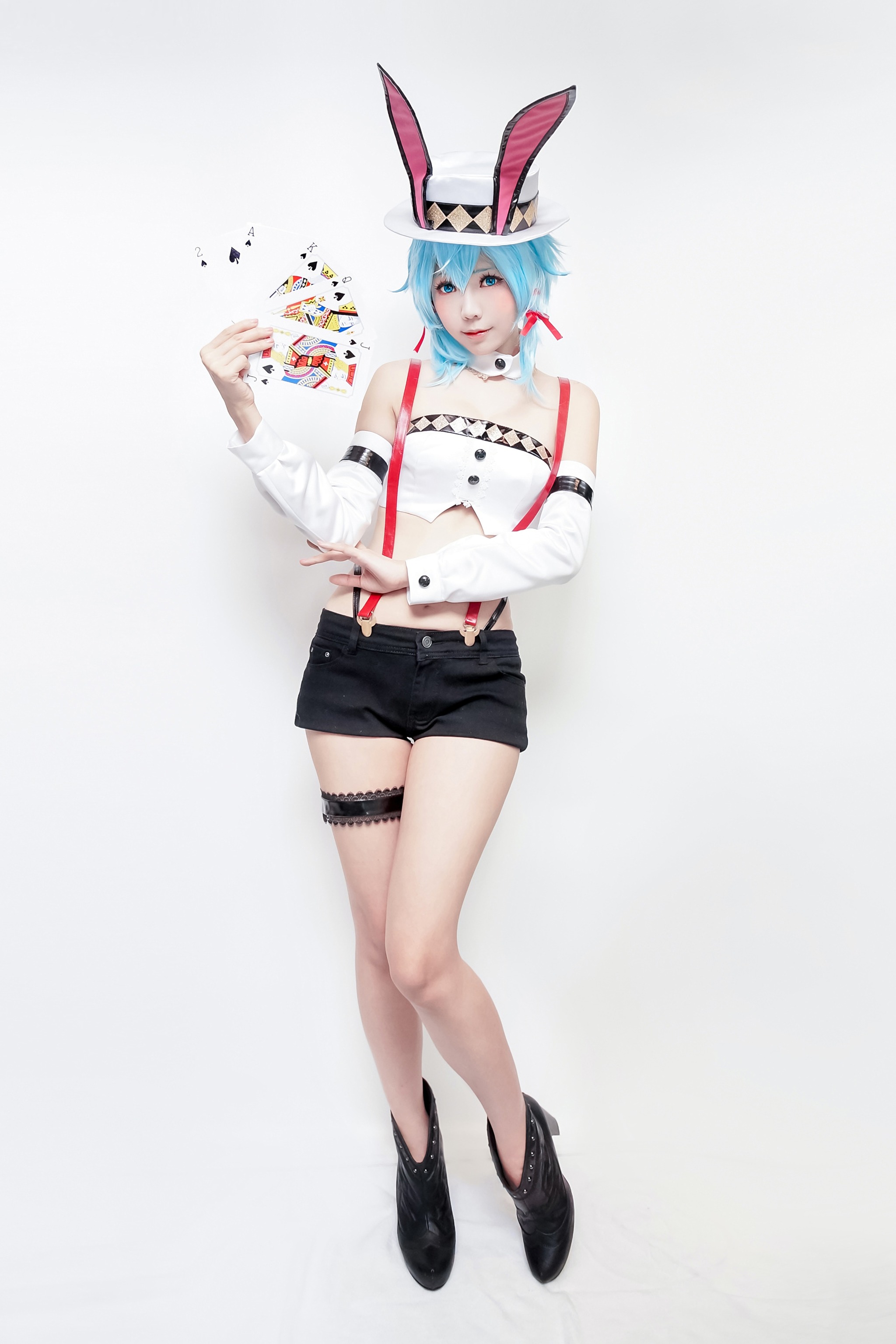 图片[1]-ElyEE子 – NO.022 诗乃荷官 [32P]-XikXak
